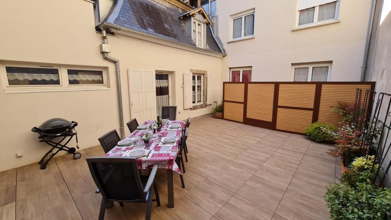Appartement Avec Terrasse "Musslin" Colmar Exterior foto